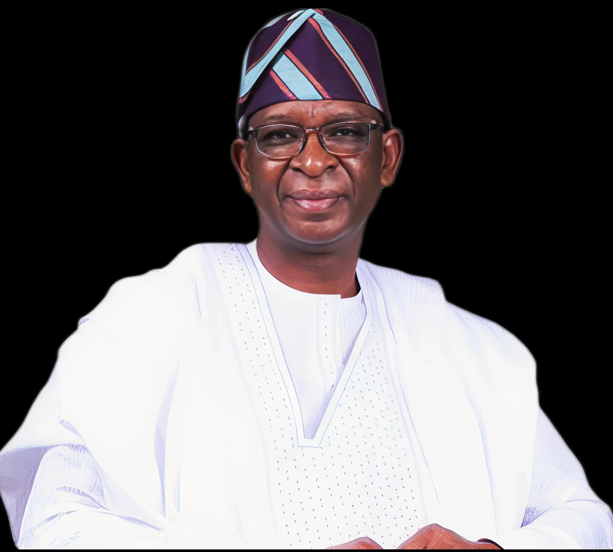 Barrister Clement Oyedele Akintola Arikawe in traditional attire