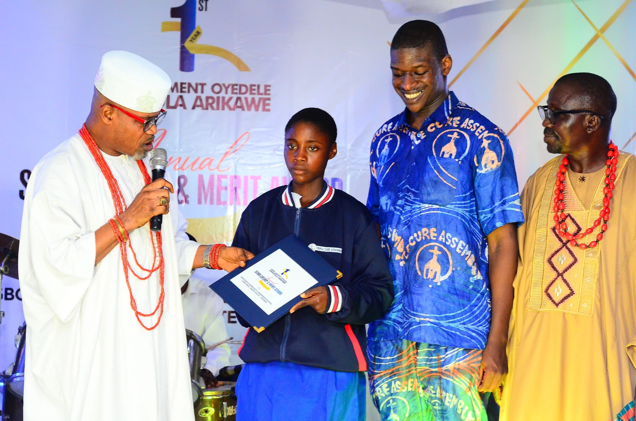 Students empowered through education in a classroom